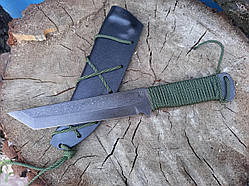 Нож "Помощник - Танто" ручной работы с чехлом