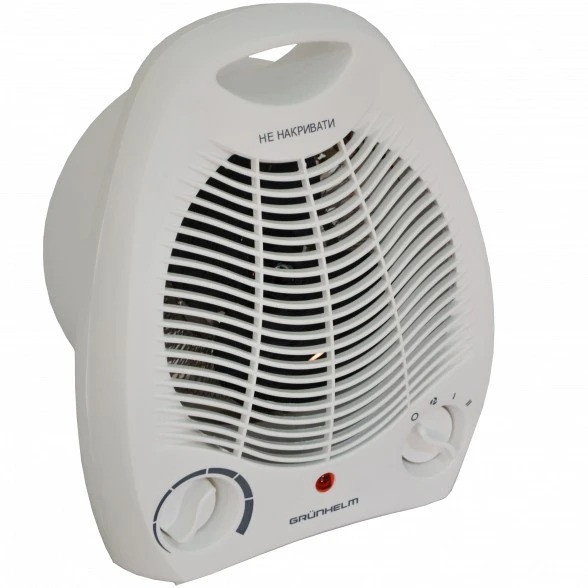 Тепловентилятор спіральний GRUNHELM FH-03 2000 Вт.