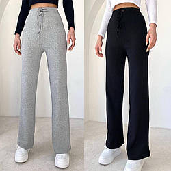 Жіночі штани ангорові 893 (42-44, 44-46) (кольори: сірий, чорний) СП