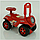 Каталка-машинка для дитини Doloni, Машинка Автошка музична червона 0142/05UA, Дитяча машинка-каталка, фото 2