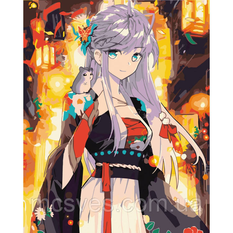 Картина за номерами "Гейша з району Гіон" Art Craft 10329-AC 40х50 см, фото 1