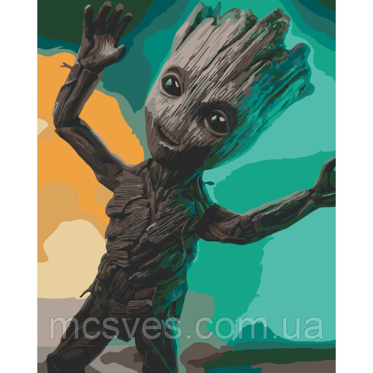 Картина за номерами "Грут танцює" Art Craft 16003-AC 40х50 см, фото 1