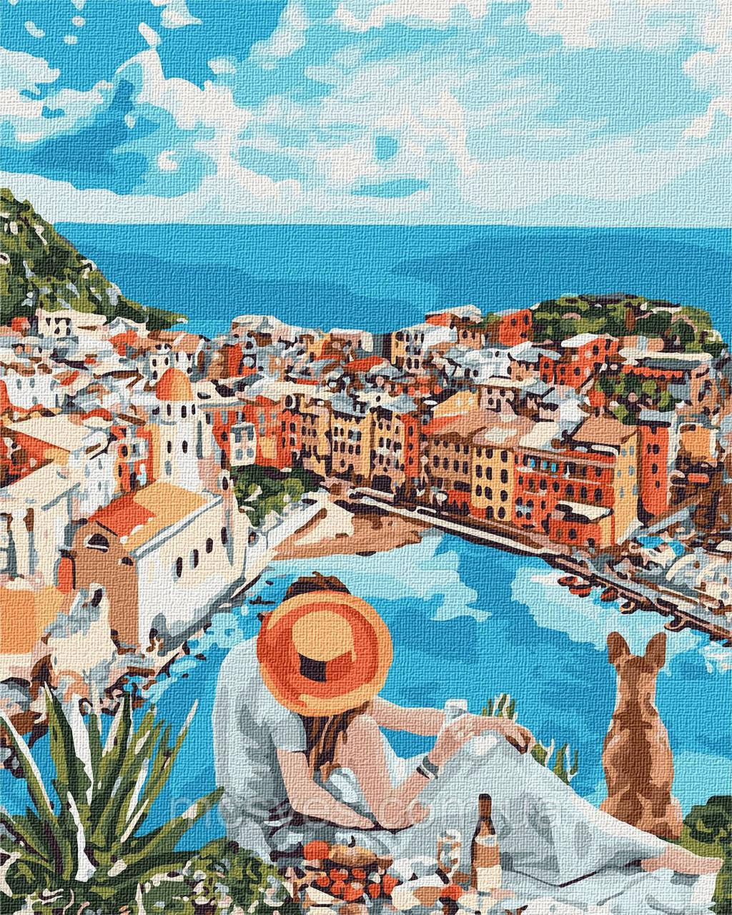 Картина по номерам. "Італійська романтика" KHO4647 40х50, фото 1