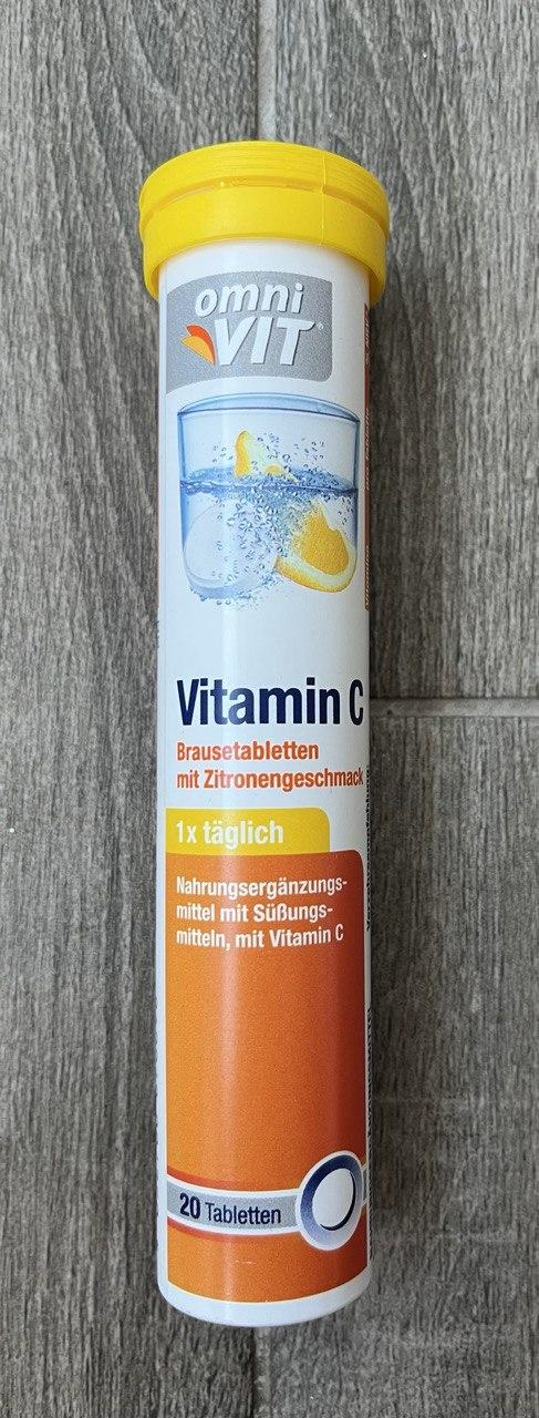 Вітаміни OmniVIT Вітамін C 20 табл (Німеччина): продаж, ціна у Харкові ...