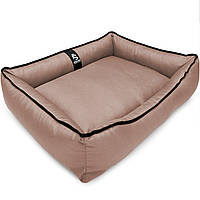 Лежак для собак и котов EGO Bosyak Waterproof M 75х65 Кофе с молоком (спальное место для собак и кошек)