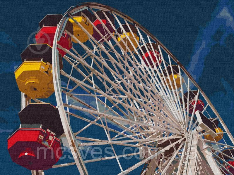 Картина по номерам. Art Craft "Колесо огляду" 40х50 см 11204-AC, фото 1