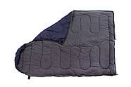 Спальний мішок ковдра зимовий Synevyr Dobby 350 XL 86 - Правий (R) Темно-синій, фото 2