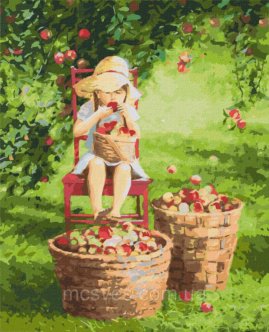 Картина за номерами "Яблучки" KHO4788 40х50, фото 1