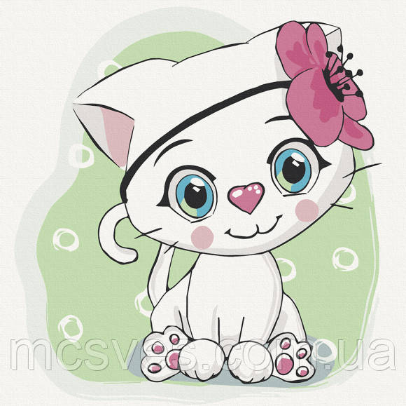 Картина по номерам. Art Craft "Киса Белла" 30х30 см 15527-AC, фото 1