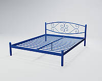 Кровать металлическая Камелия Синяя 120*190 см (Tenero TM)