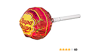 Chupa Chups Mega Розовый Клубника 20s 240g