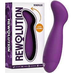 Стимулятор точки-G фіолетовий Rewolution Rewopulse Flexible Vibrator | Knopka