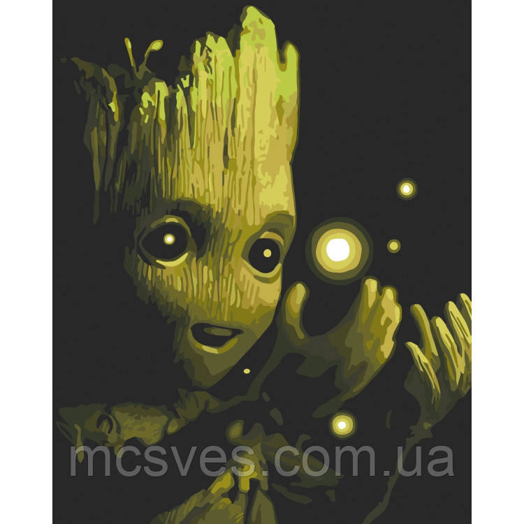 Картина за номерами "Малюк Грут у захваті" Art Craft 16002-AC 40х50 см, фото 1