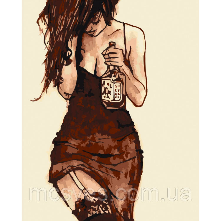 Картина за номерами "Розгублена" 10323-AC 40х50, фото 1