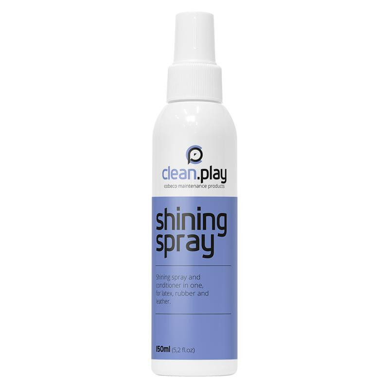 Спрей для очищення латексу та шкіри Clean.Play Shining Spray, 150 мл | Knopka
