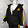 Дитячий чорний флісовий спортивний костюм Adidas 104, фото 4