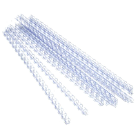 Пружини пластикові 10 мм прозорі (100 штук)