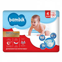 Подгузники для детей Bambik Maxi 4 (7-18 кг) 36 шт