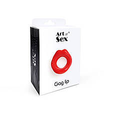 Капелюх у формі губ Art of Sex — Gag lip, Рожевий  | Limon, фото 4