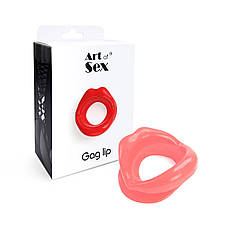 Капелюх у формі губ Art of Sex — Gag lip, Рожевий  | Limon, фото 3