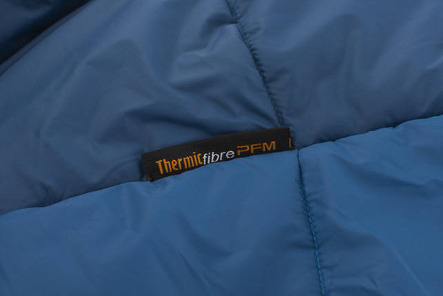 Літній спальний мішок-ковдра Pinguin Travel PFM 190, Right Zip (Khaki), фото 3