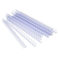 Пружины пластиковые 16 мм прозрачные (100 штук)