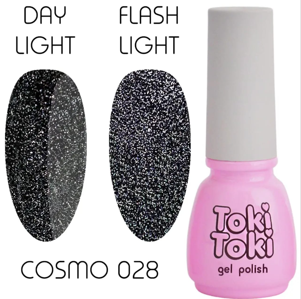 Гель-лак для нігтів світловідбивний Toki-Toki Гель-лак Cosmo №28 5 мл
