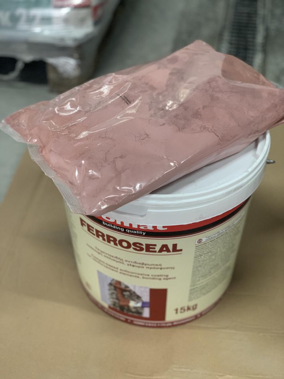 Ферросил / Ferroseal - антикорозійне покриття для захисту арматури (уп. 5 кг)