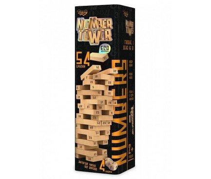 РОЗВИВАЮЧА НАСТІЛЬНА ГРА "NUMBER TOWER" УКР.