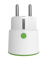 Розумна розетка Tuya Zigbee 3.0 16А 3680Вт. Моніторинг споживання. Smart Life, Home Assistant, Alexa, Google