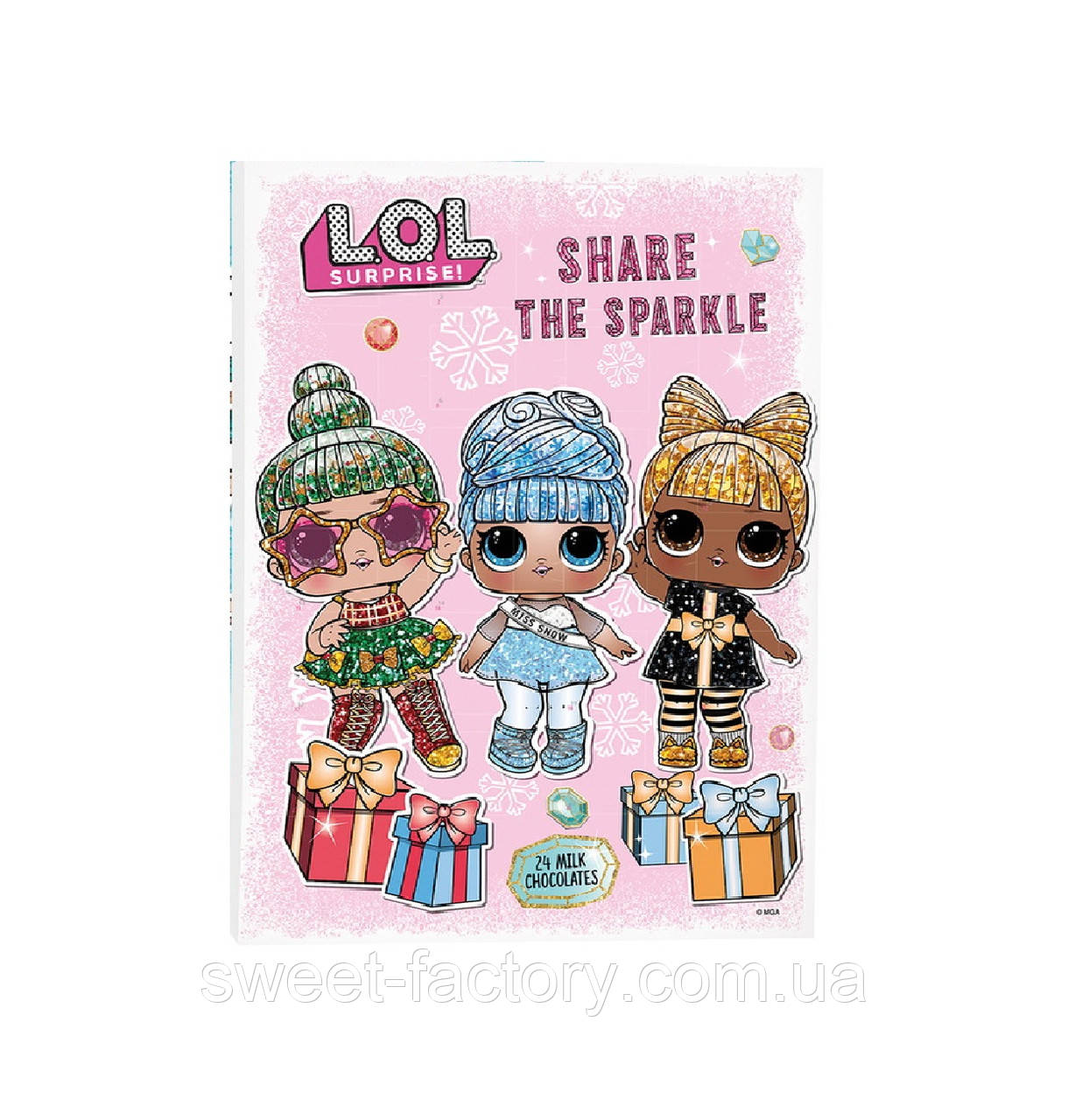 Адвент Lol Surprise Advent Share The Sparkle 75g - фото 1 - id-p1711184981