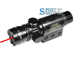 Лазерний цілевказівник Laser 803R (червоний промінь) з виносною кнопкою, акумулятором і кріпленнями