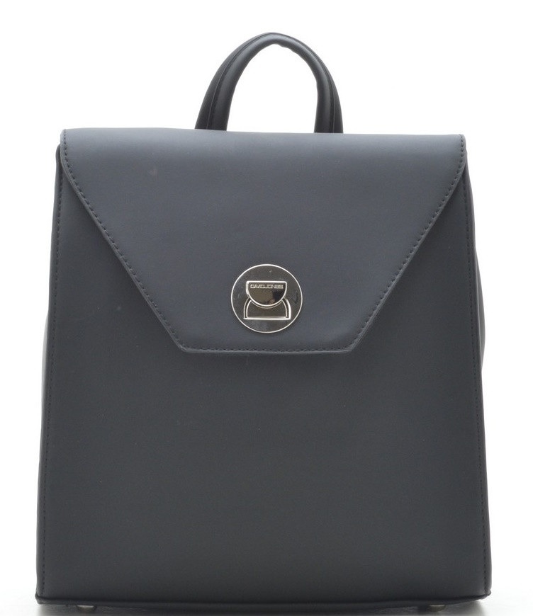 Жіночий рюкзак David Jones 006 black Сумки і рюкзаки David Jones (Девід Джонс) купити "МОДНА СУМКА"