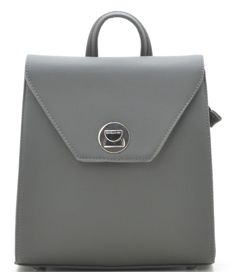 Жіночий рюкзак David Jones 006 d. grey Сумки і рюкзаки David Jones (Девід Джонс) купити "МОДНА СУМКА"