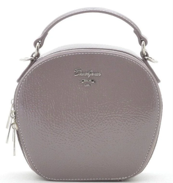 Круглий клатч David Jones 4025 pink Сумки і клатчі David Jones (Девід Джонс) оптом