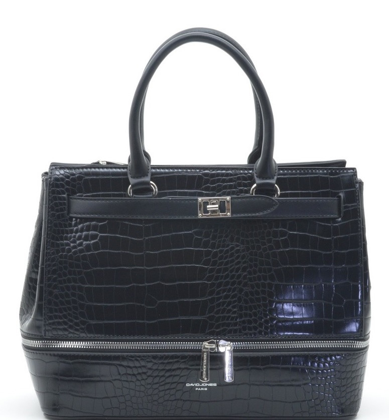 Жіноча сумка D. Jones 6421-2 black, жіночі сумки оптом David Jones (Девід Джонс) купити в Україні