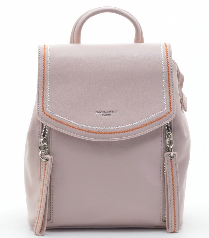 Жіночий рюкзак David Jones 008 pink Оригінальні Сумки Клатчі та Рюкзаки Девід Джонс