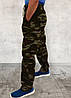 Штани камуфляжні зимові з накладними кишенями Штани чоловічі на флісі — камуфляж XL — 5XL, фото 6
