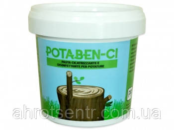 Паста Потабен / Potaben Ci 1 кг для обрізки та щеплення з фунгіцидами AgriChem Італія
