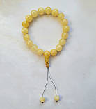 Браслет 100% натуральний бурштин 18 намистин 10,5г, фото 5