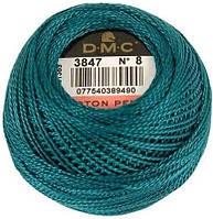 Нитка DMC Pearl Cotton 3847 (10х80 м),100% хлопок