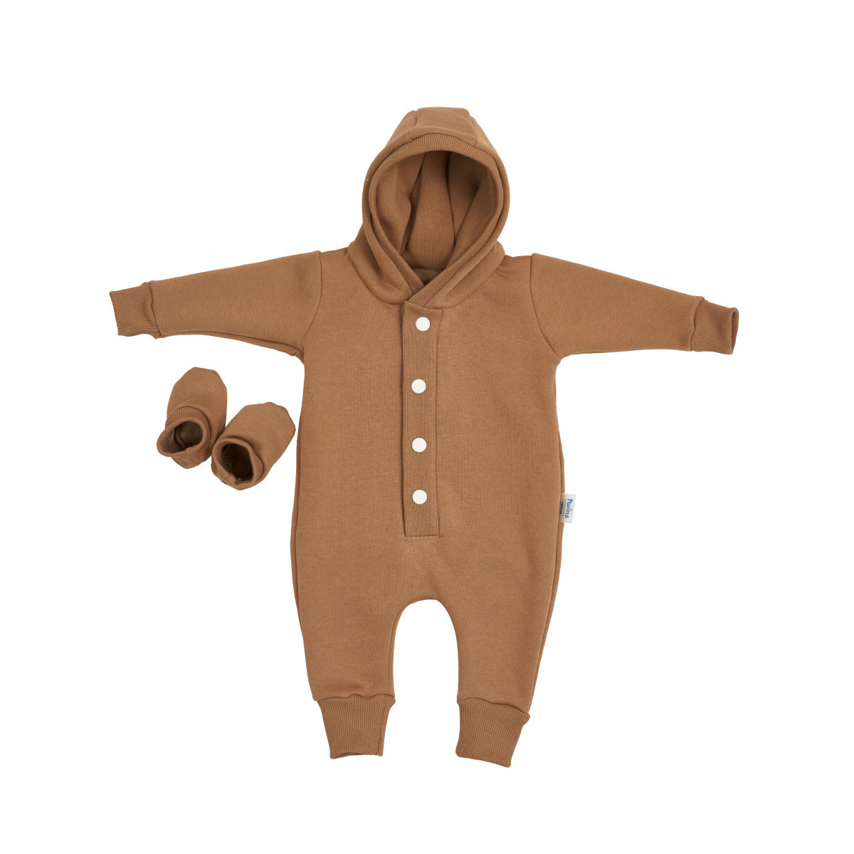 Ромпер утеплений Twins, brown 62 р