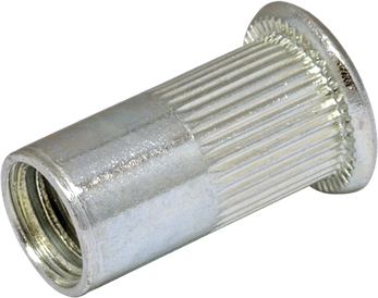 RFr-Гайка М3/0,5-1,5 нержавіюча клепальна ріфлена А2