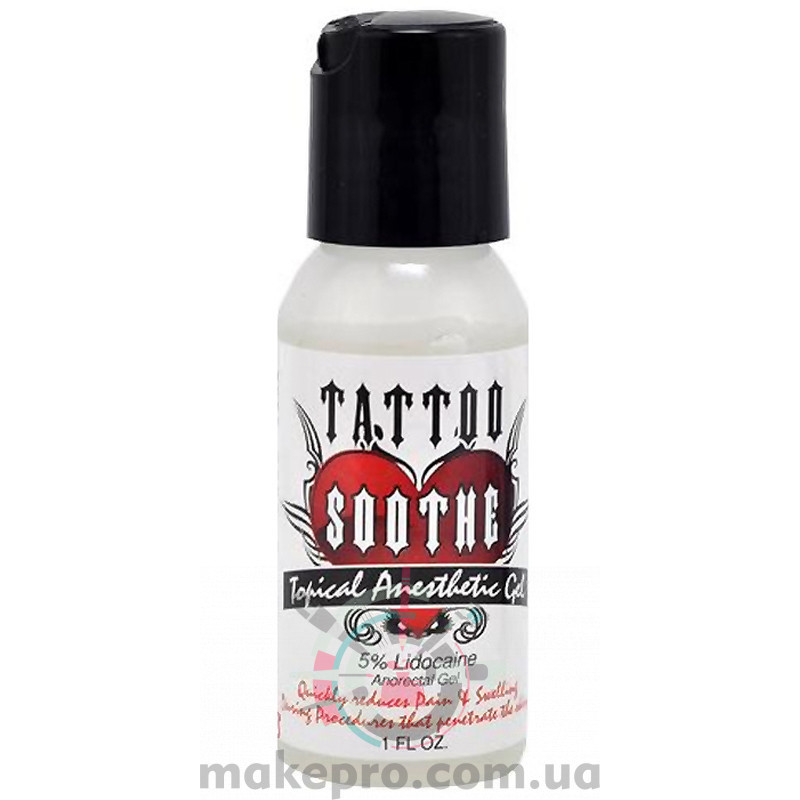 Вторинна анестезія Tattoo soothe Topical (гель 30 мл) [придатний до 01.02.2023]