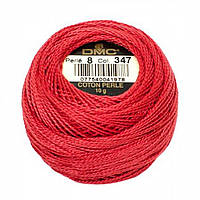 Нитка DMC Pearl Cotton 347 (10х80 м), 100% бавовна