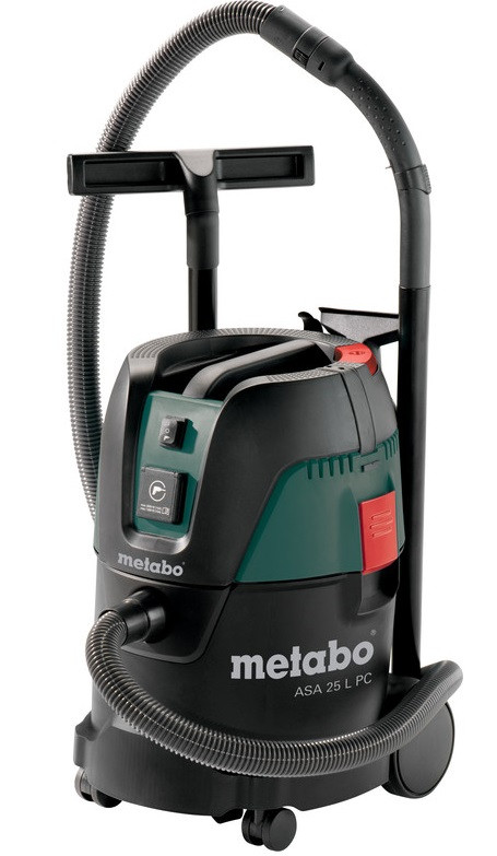 Metabo Пилосос професійний ASA 25 L PC, 1250Вт, 210мБар, бак 25л, 6.9кг