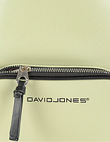 Жіночий рюкзак David Jones 6750 green Оригінальні Сумки Клатчі та Рюкзаки Девід Джонс, фото 8