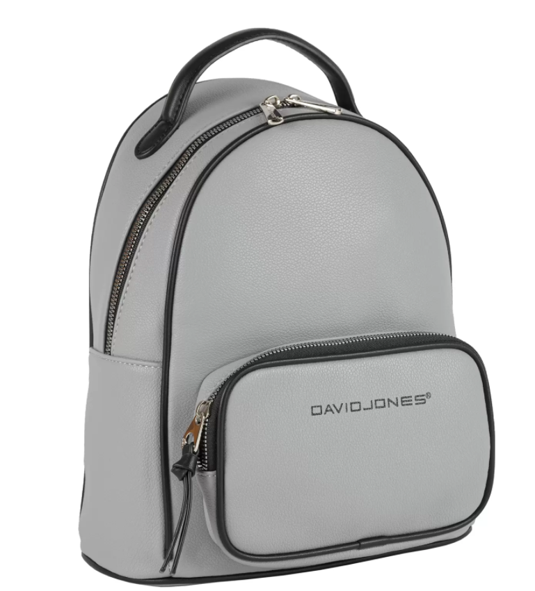 Жіночий рюкзак David Jones 6750 grey Оригінальні Сумки Клатчі та Рюкзаки Девід Джонс, фото 1