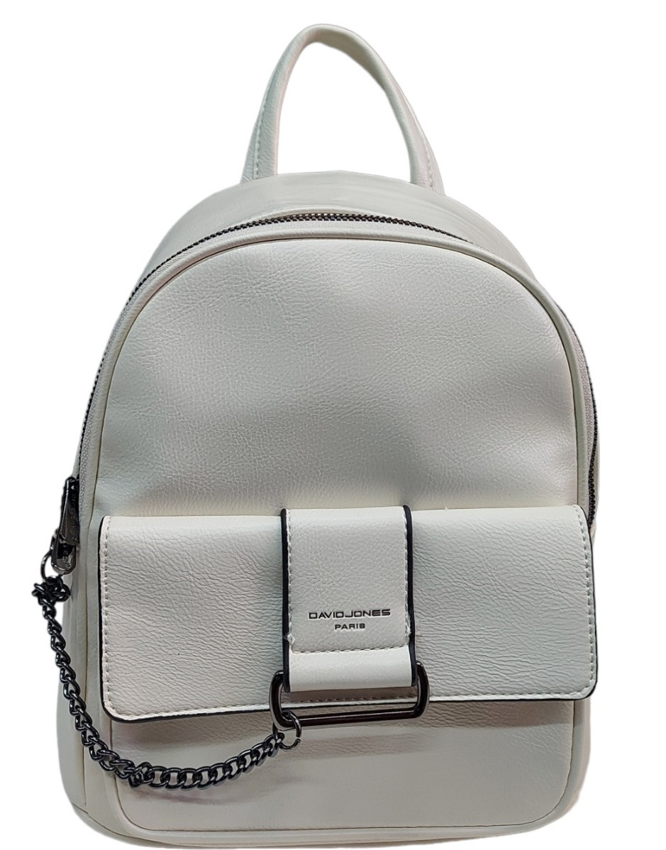Жіночий рюкзак David Jones 6707 ivory Оригінальні Сумки Клатчі та Рюкзаки Девід Джонс