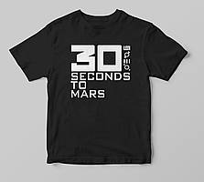 Футболка з принтом "30 Seconds To Mars"